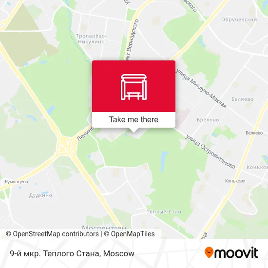 9-й мкр. Теплого Стана map