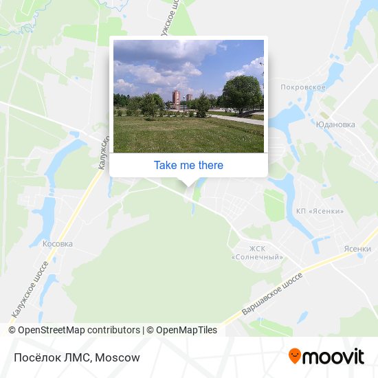 Посёлок ЛМС map