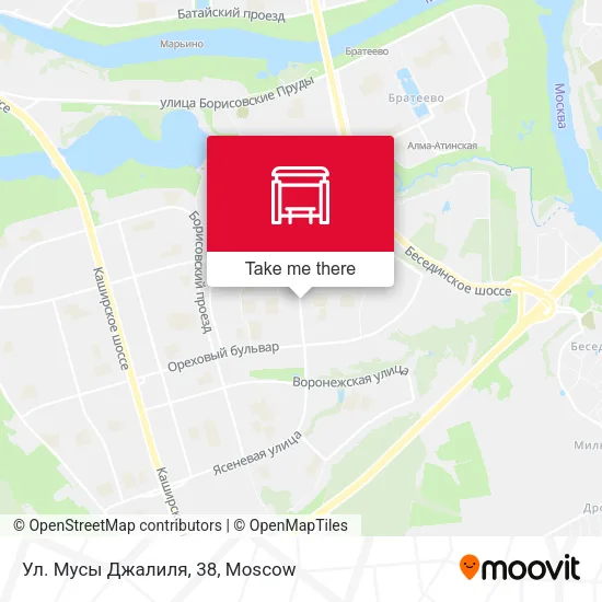 Ул. Мусы Джалиля, 38 map