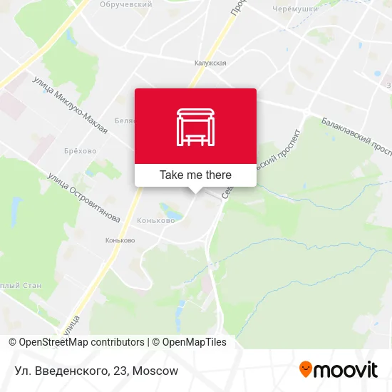 Ул. Введенского, 23 map