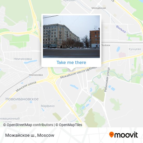 Можайское ш. map