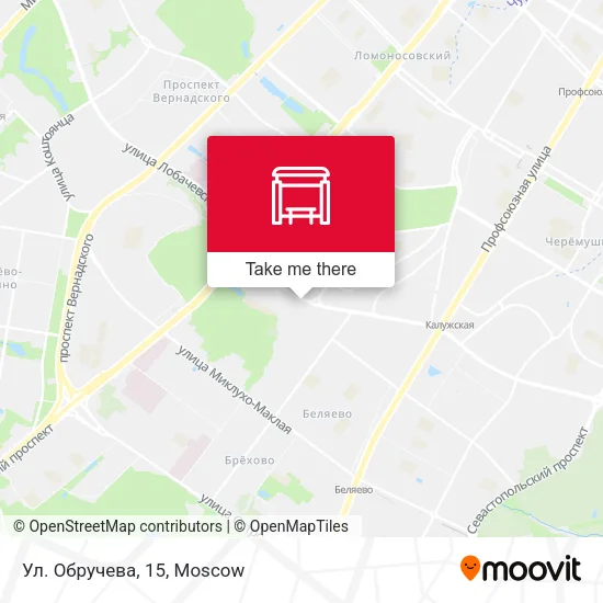 Ул. Обручева, 15 map