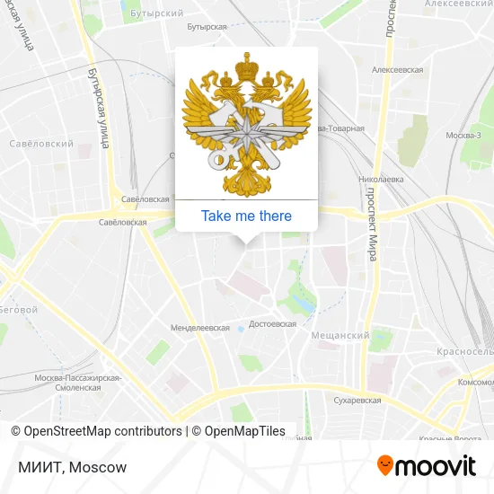МИИТ map