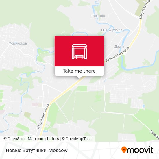 Новые Ватутинки map