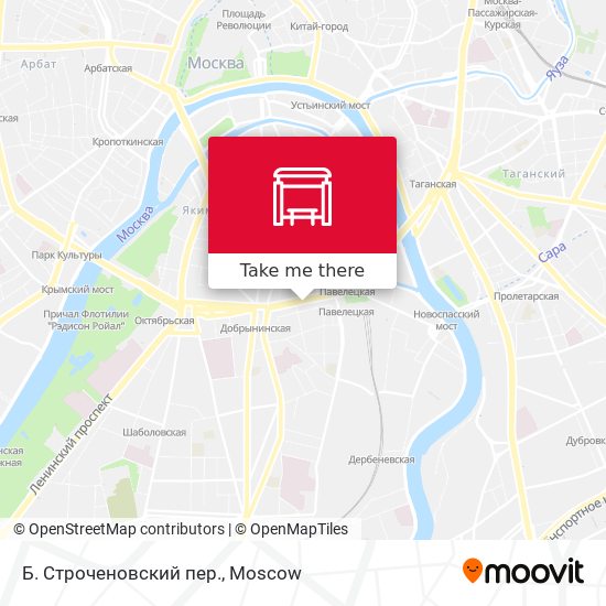 Б. Строченовский пер. map