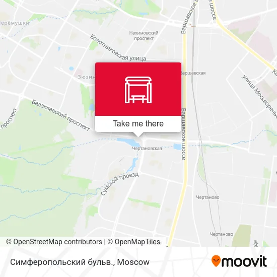 Симферопольский бульв. map