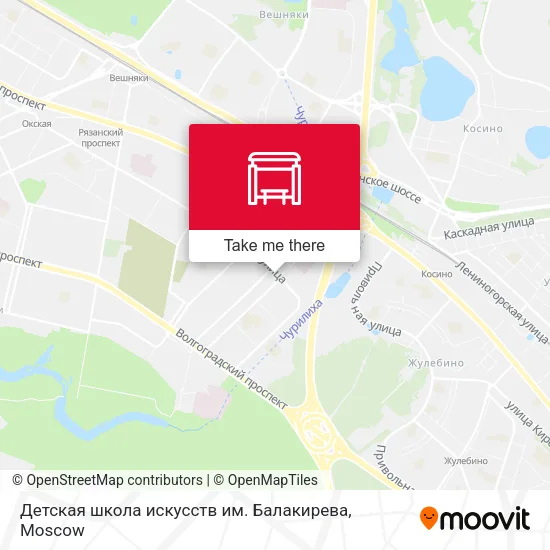 Детская школа искусств им. Балакирева map