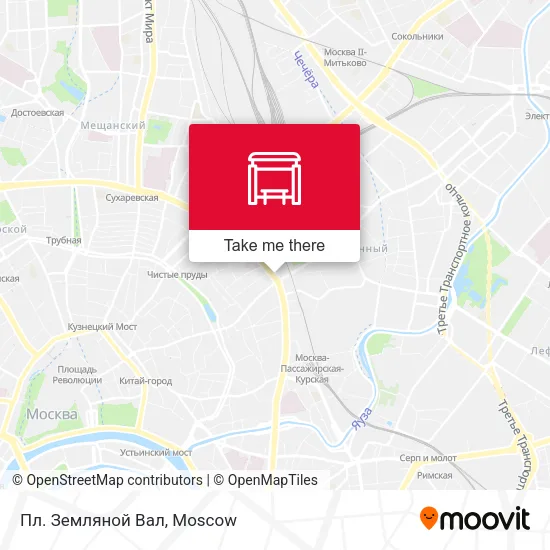 Пл. Земляной Вал map