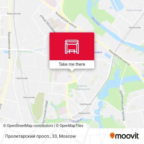 Пролетарский просп., 33 map