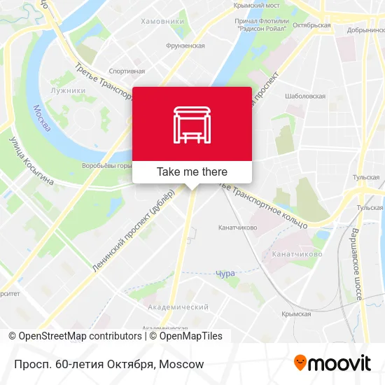 Просп. 60-летия Октября map
