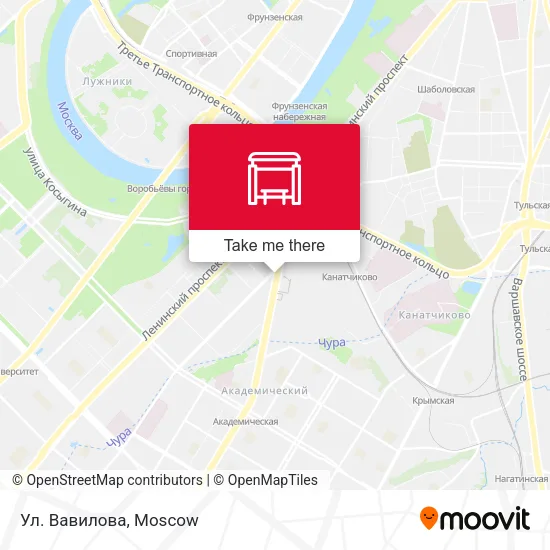 Ул. Вавилова map