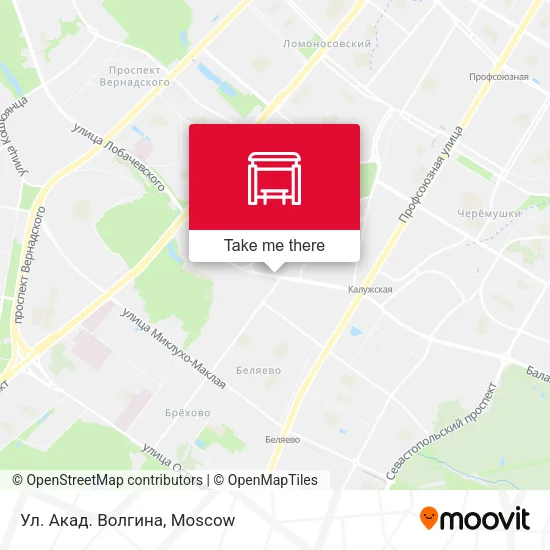 Ул. Акад. Волгина map
