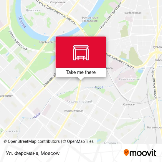 Ул. Ферсмана map