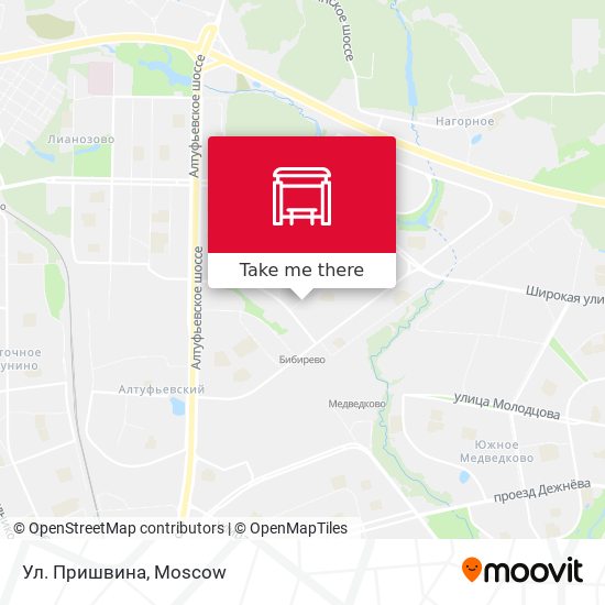 Ул. Пришвина map