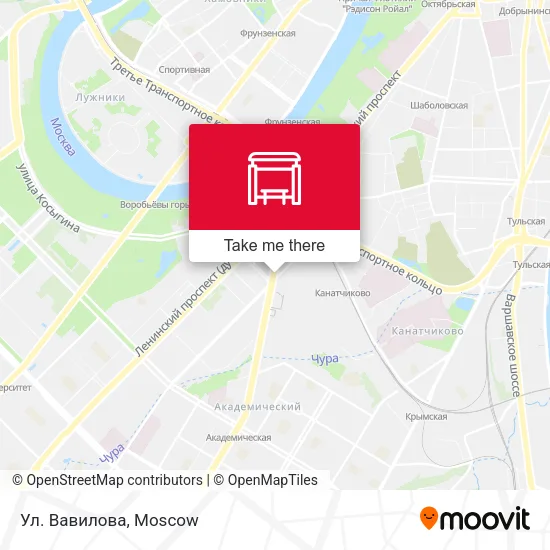 Ул. Вавилова map