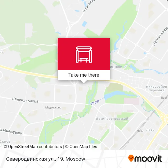 Северодвинская ул., 19 map