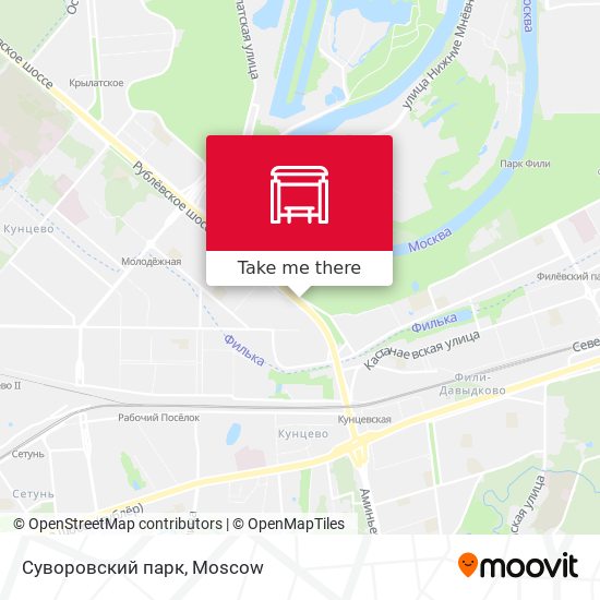 Суворовский парк map