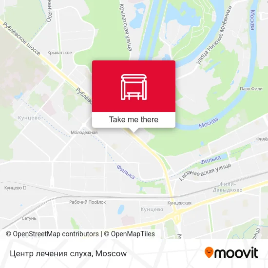 Центр лечения слуха map