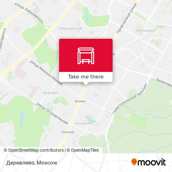 Деревлево map