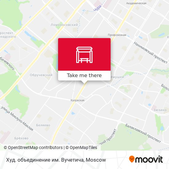 Худ. объединение им. Вучетича map