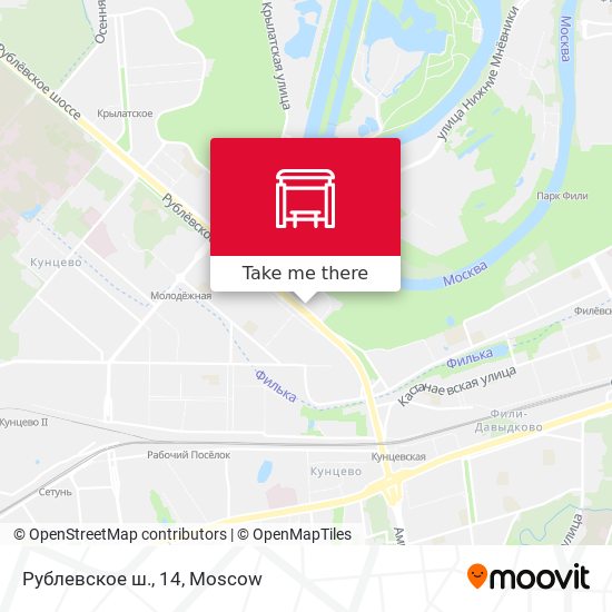 Рублевское ш., 14 map
