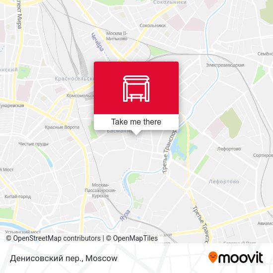 Денисовский пер. map