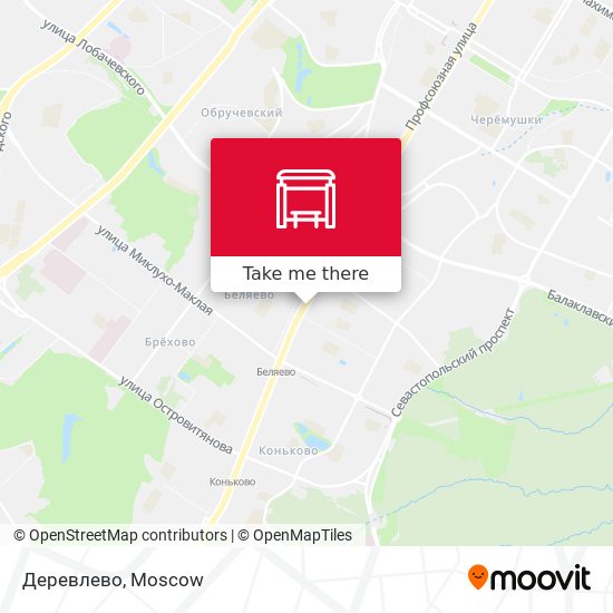 Деревлево map