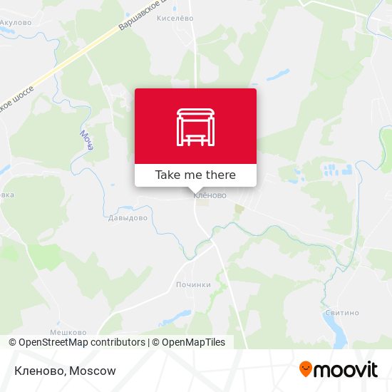 Кленово map