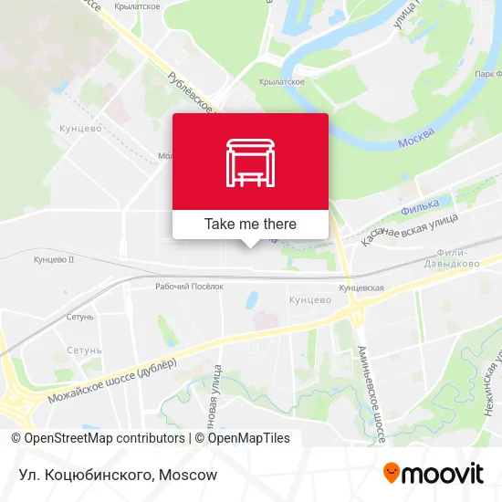 Ул. Коцюбинского map