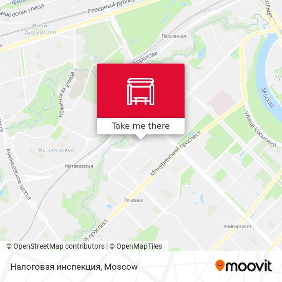 Налоговая инспекция map