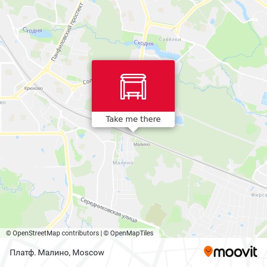 Платф. Малино map