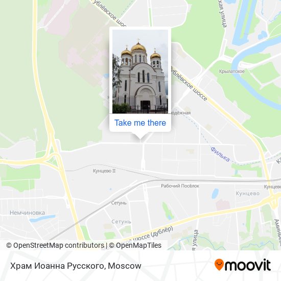 Храм Иоанна Русского map