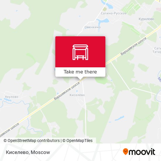 Киселево map