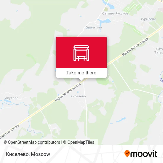 Киселево map