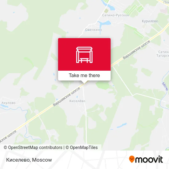 Киселево map