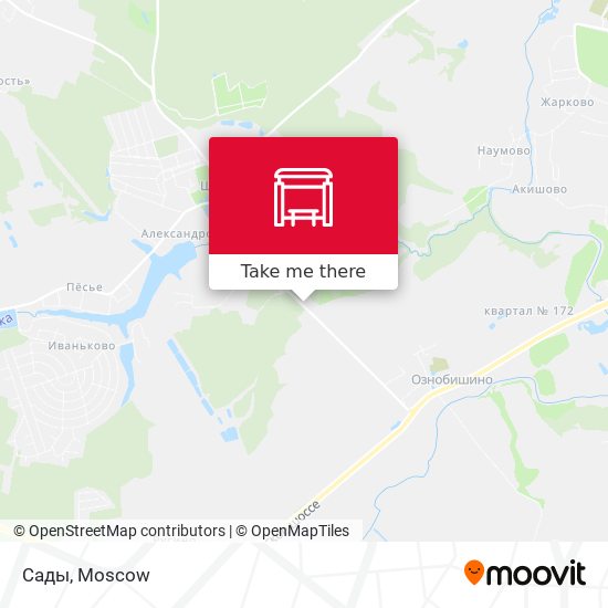 Сады map