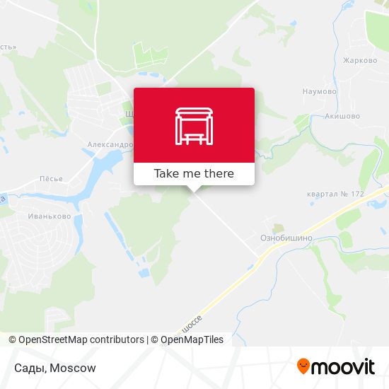 Сады map