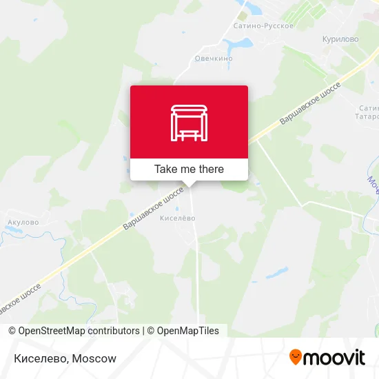 Киселево map