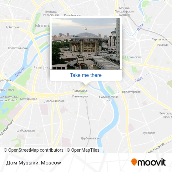 Дом Музыки map