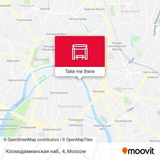Космодамианская наб., 4 map