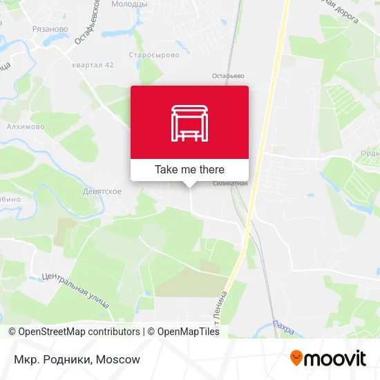 Мкр. Родники map