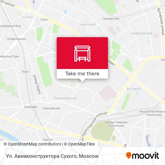 Ул. Авиаконструктора Сухого map