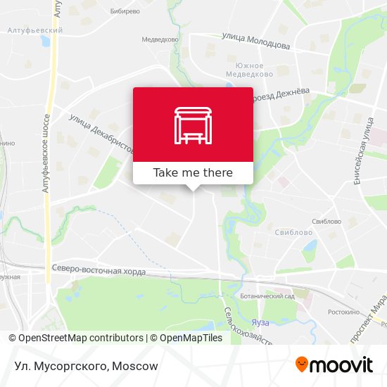 Ул. Мусоргского map