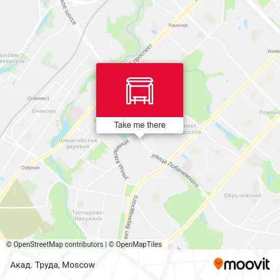 Акад. Труда map