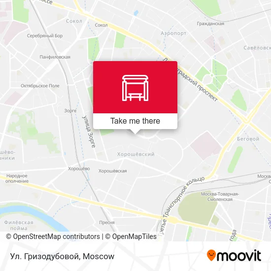 Ул. Гризодубовой map
