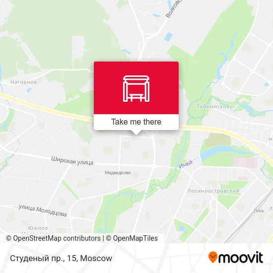 Студеный пр., 15 map