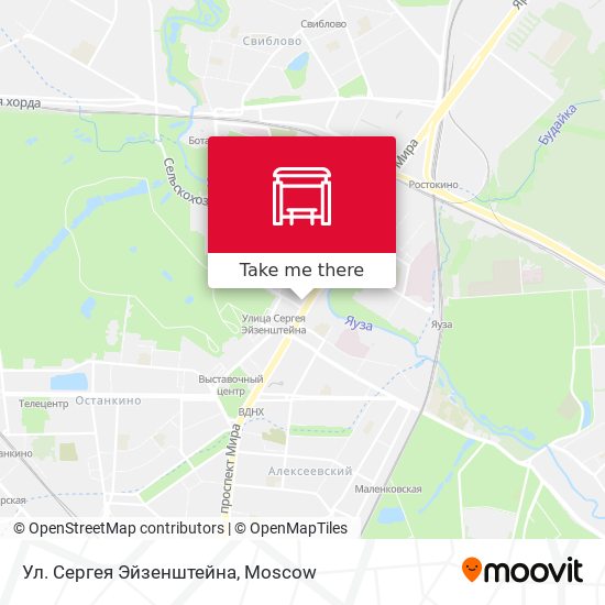Ул. Сергея Эйзенштейна map