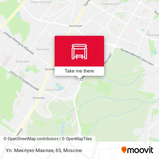 Ул. Миклухо-Маклая, 65 map