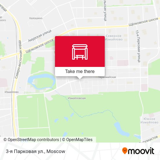 3-я Парковая ул. map