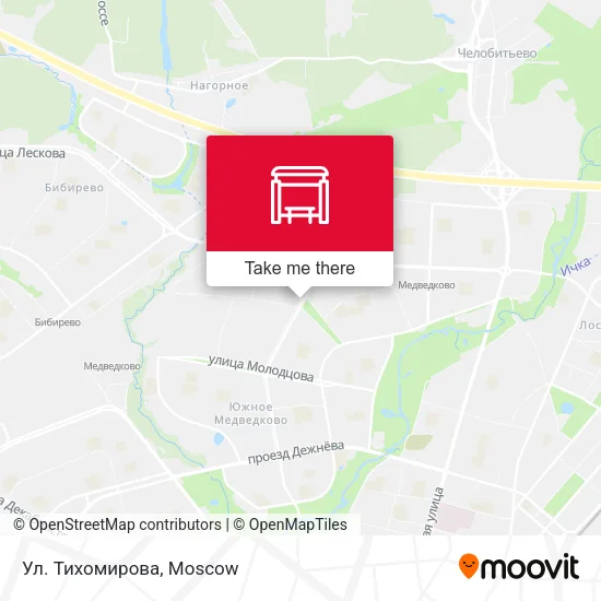 Ул. Тихомирова map